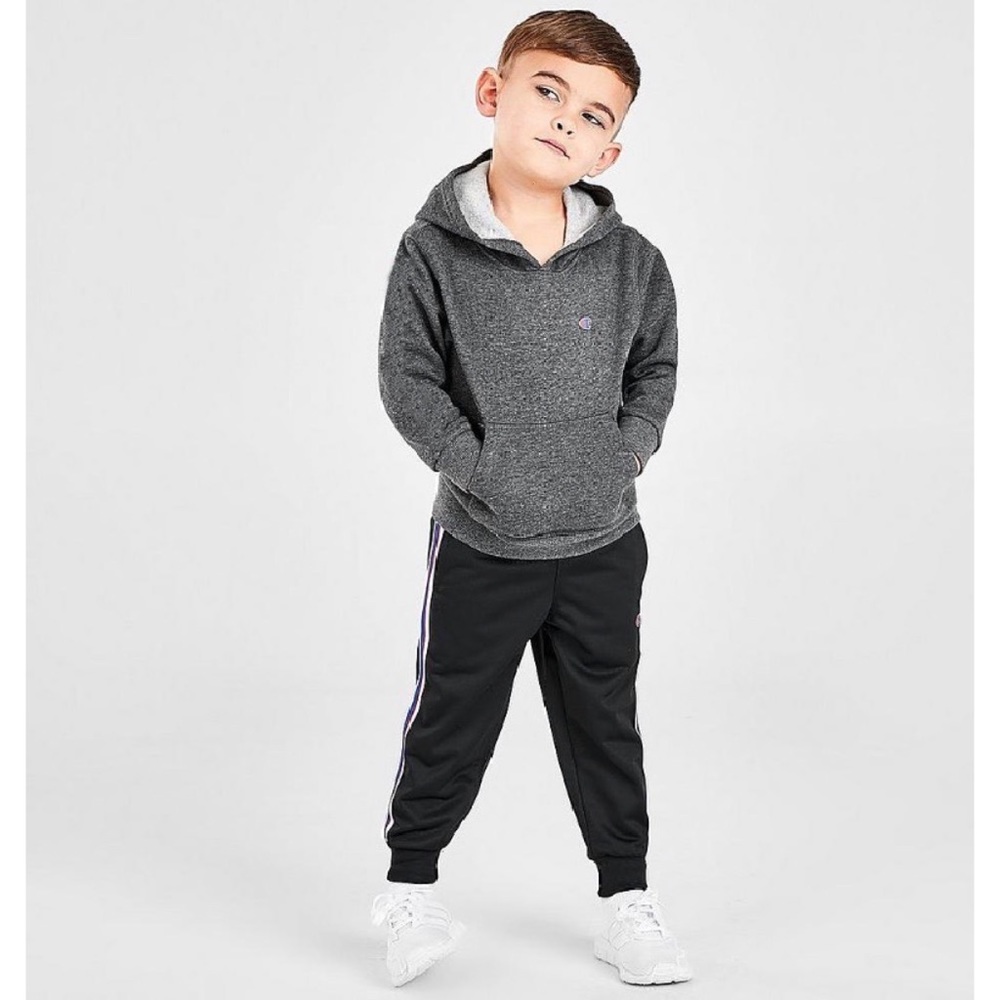 Champion Little Boys Black Hoodie